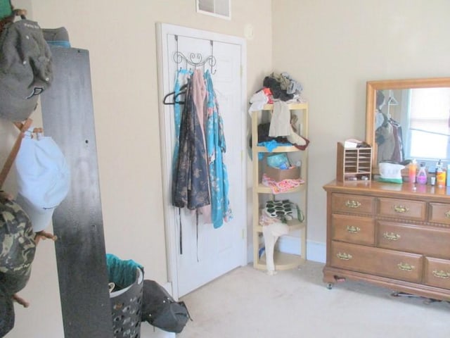 400 12th St, New Brighton, PA 15066 - carpeted bedroom featuring visible vents