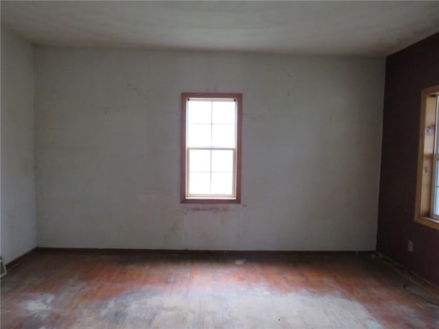 595 Amity Ridge Rd, Amwell, PA 15311 - unfurnished room with light wood-type flooring