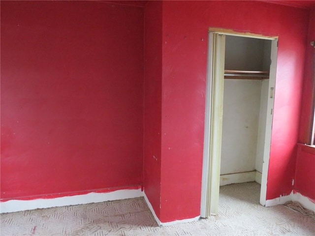 595 Amity Ridge Rd, Amwell, PA 15311 - unfurnished bedroom featuring carpet flooring and a closet