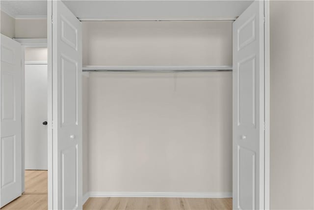 view of closet