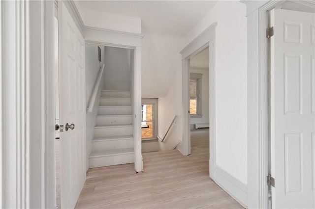 301 N Monroe St, City Of But Ne, PA 16001 - staircase featuring wood finished floors
