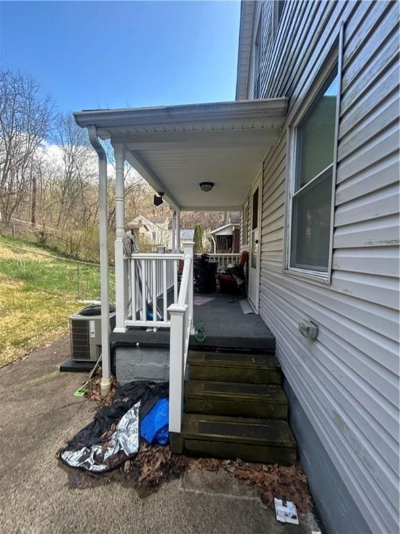 116 Ivy St, Wilkins Twp, PA 15145 - deck featuring central air condition unit