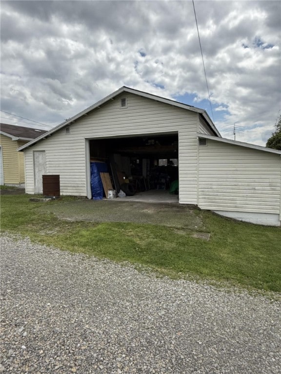 48 2nd St, Dunbar Twp, PA 15431 - view of detached garage