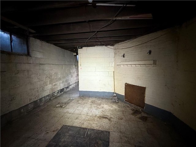 39 Eagle St, Fallowfield, PA 15022 - view of unfinished basement