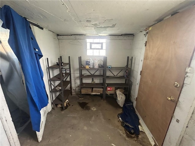 view of storage