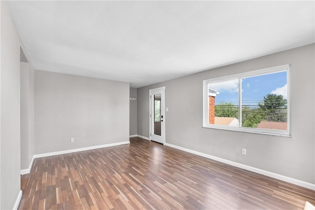 3606 Churchview Ave, Baldwin Boro, PA 15236 - interior space with baseboards and wood finished floors