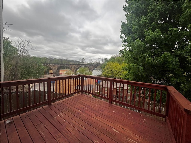 636 Lincoln Ave, East Liberty, PA 15206 - view of wooden terrace