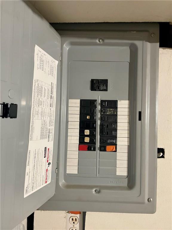 5850 Heberton Dr, Penn Hills, PA 15147 - utilities with electric panel