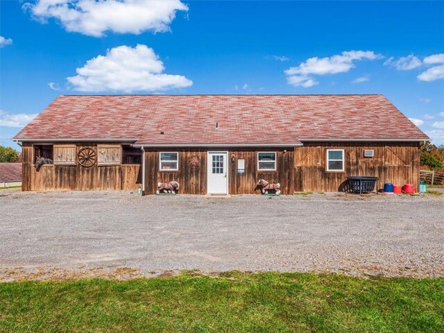281 Bear Creek Rd, Buffalo Twp But, PA 16055 - view of front facade with an outdoor structure and a barn