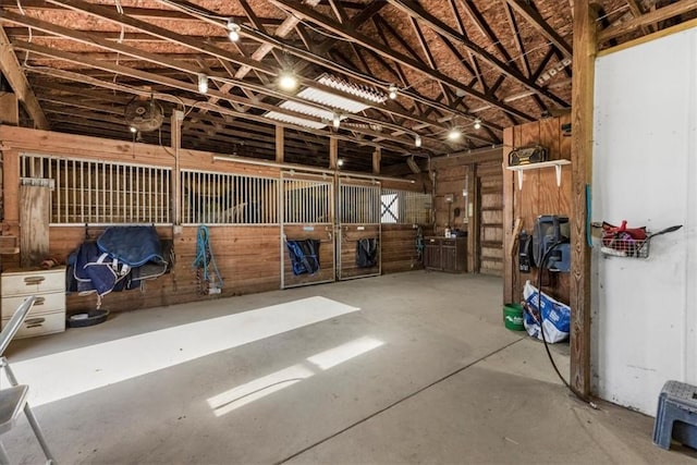 view of stable
