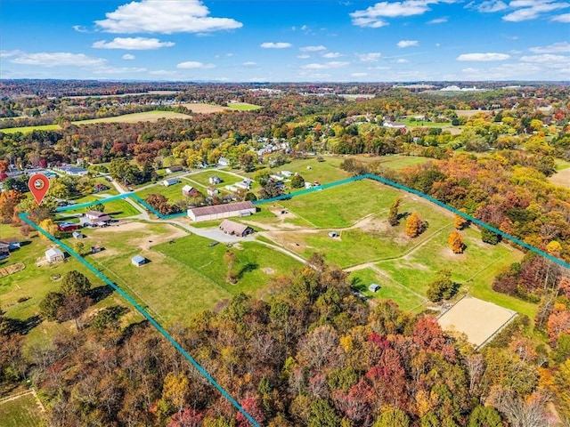 drone / aerial view