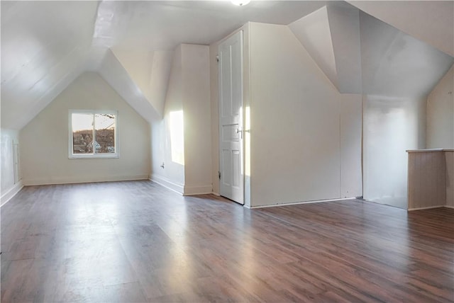 1318 Louise St, Munhall, PA 15120 - bonus room featuring lofted ceiling, wood finished floors, and baseboards