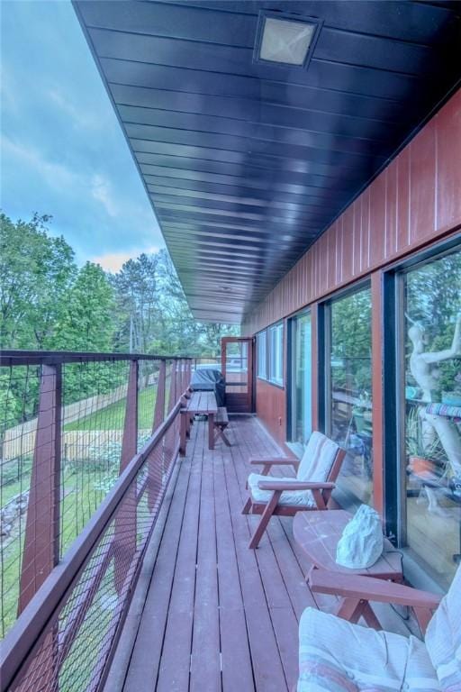 1898 Brushcliff Rd, Churchill Boro, PA 15221 - view of wooden terrace