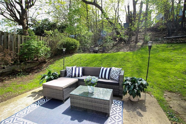 2805 Louisiana Ave, Dormont, PA 15216 - view of patio with an outdoor living space