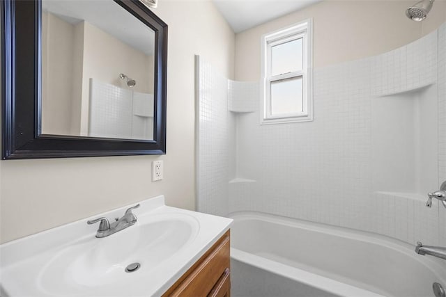 5611 Wickliff St, Lawrenceville, PA 15201 - bathroom with vanity and shower / washtub combination