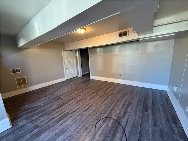 2345 Perrysville Ave, Perry Hilltop, PA 15214 - finished below grade area featuring baseboards, visible vents, and wood finished floors