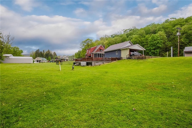 view of yard