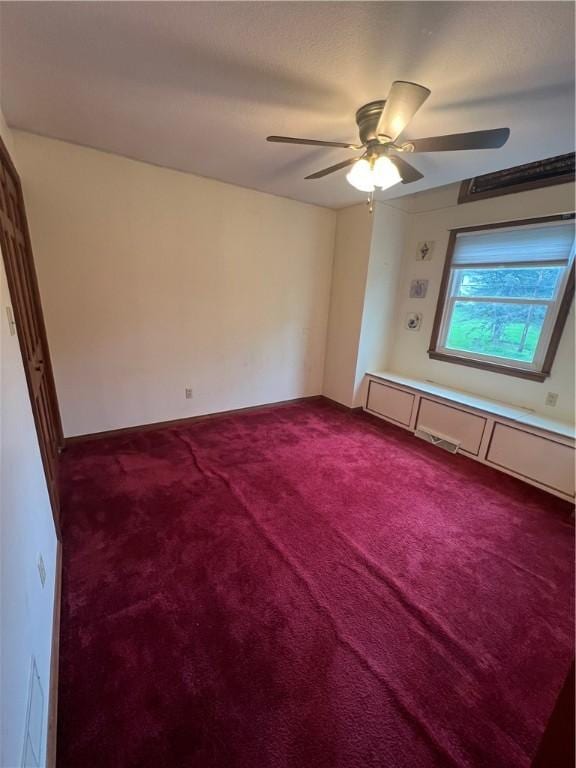 200 Holyoke Rd, Center Twp But, PA 16001 - carpeted empty room featuring a ceiling fan