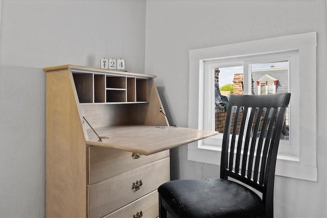 view of office