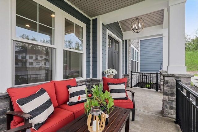 2023 Caymus Ct, Marshall, PA 15005 - view of covered porch