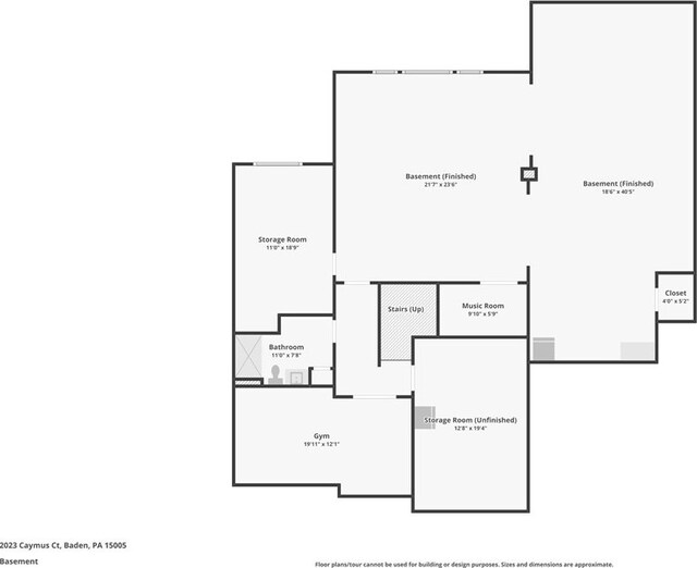 2023 Caymus Ct, Marshall, PA 15005 - view of room layout