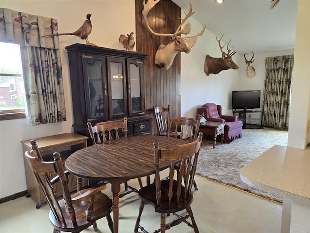 861 Chicora Rd, Oakland Twp, PA 16025 - dining room featuring baseboards
