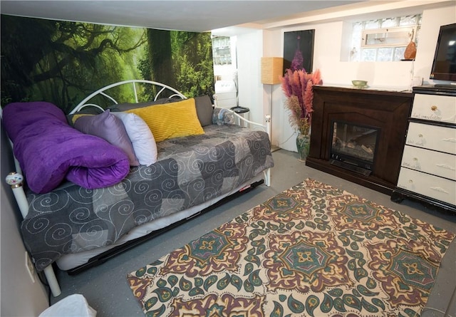 6518 Adelphia St, Stanton Heights, PA 15206 - bedroom featuring a glass covered fireplace