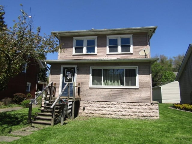 5714 Kennedy Ave, Murrysville, PA 15632 - view of front of property featuring a front yard