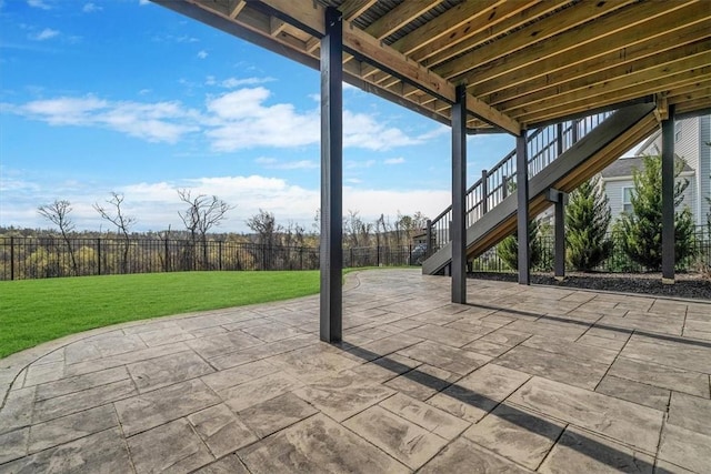 2623 Arno Dr, Oakdale, PA 15071 - view of patio with fence and stairs