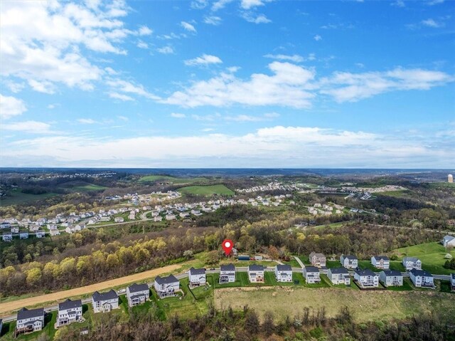2623 Arno Dr, Oakdale, PA 15071 - drone / aerial view with a residential view