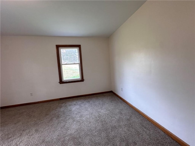 1960 E End Rd, Shippenville, PA 16254 - carpeted empty room with baseboards