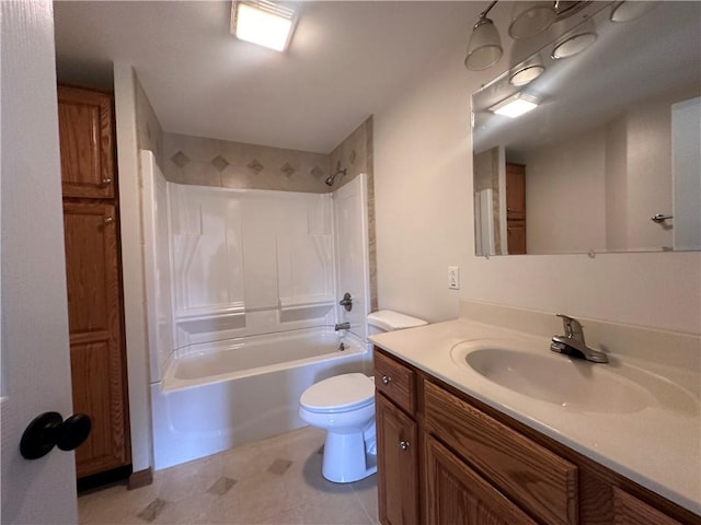 1960 E End Rd, Shippenville, PA 16254 - bathroom featuring vanity, toilet, and bathing tub / shower combination