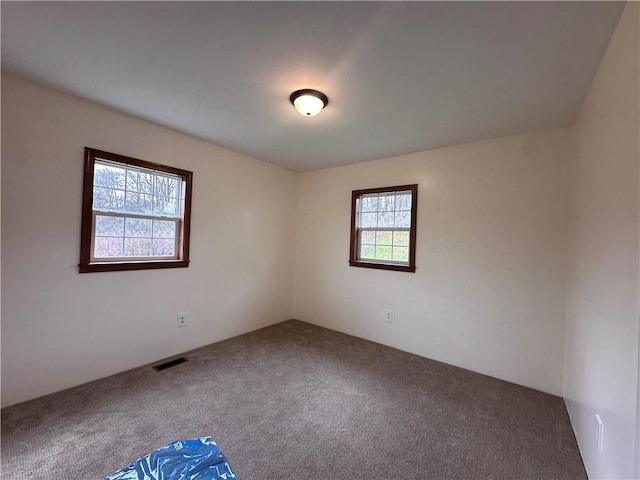 1960 E End Rd, Shippenville, PA 16254 - carpeted spare room featuring visible vents