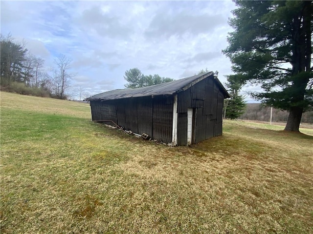 1960 E End Rd, Shippenville, PA 16254 - view of pole building featuring a yard