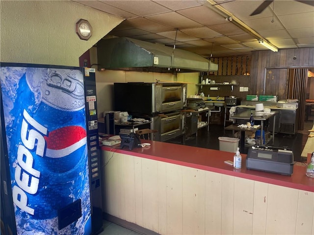 557 Mckean Ave, Donora, PA 15033 - miscellaneous room with wood walls