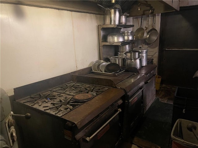 557 Mckean Ave, Donora, PA 15033 - kitchen featuring black gas range