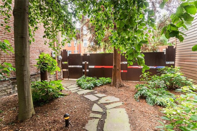 2220 Sarah St, South Side, PA 15203 - view of yard with fence and a gate