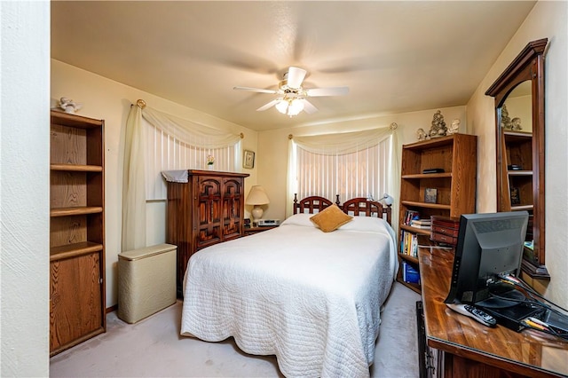 1079 Hedy Lynn Dr, North Huntingdon, PA 15642 - carpeted bedroom with ceiling fan