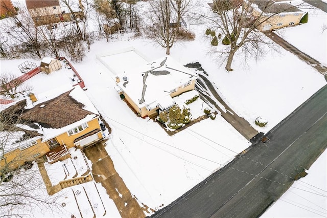 1079 Hedy Lynn Dr, North Huntingdon, PA 15642 - view of snowy aerial view