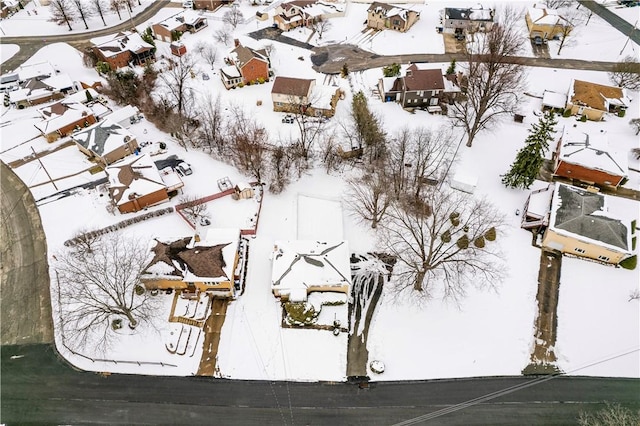1079 Hedy Lynn Dr, North Huntingdon, PA 15642 - snowy aerial view featuring a residential view