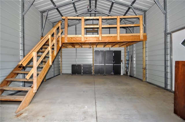 3053 Scheinbach Rd, Jefferson Hills, PA 15332 - garage featuring metal wall