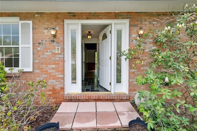 179 Kelvington Dr, Monroeville, PA 15146 - doorway to property featuring brick siding