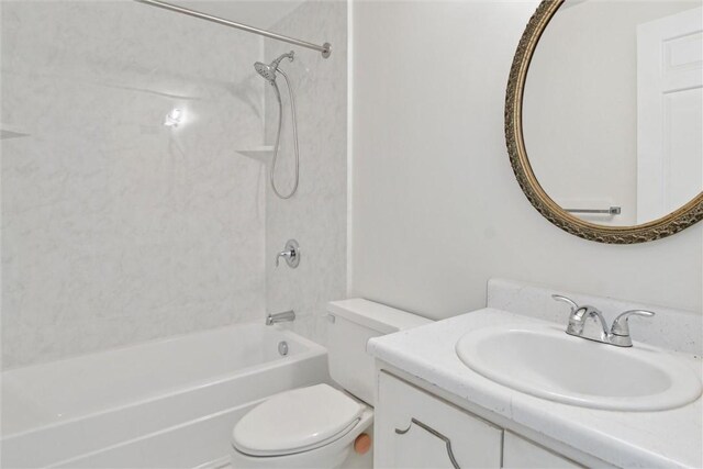 179 Kelvington Dr, Monroeville, PA 15146 - bathroom with toilet, bathing tub / shower combination, and vanity
