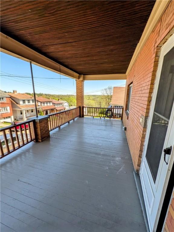 330 Quincy Ave, Mount Oliver, PA 15210 - view of deck