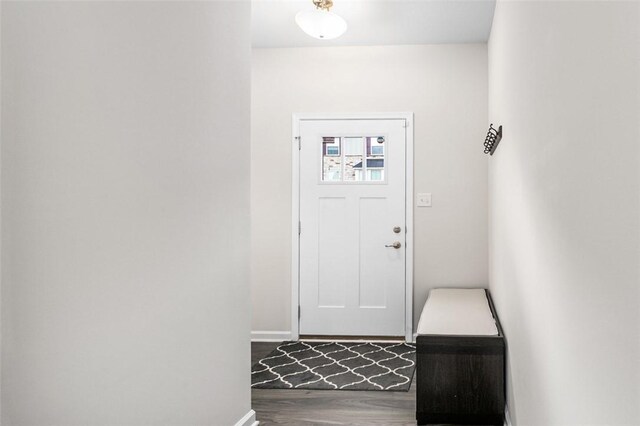 7005 Augusta Ln, Penn Twp Wml, PA 15644 - doorway to outside with wood finished floors and baseboards