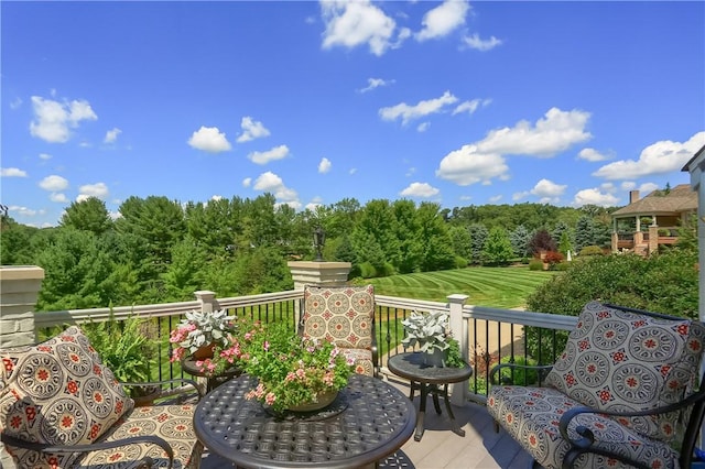 107 Mirage Dr, Cranberry Twp, PA 16066 - wooden terrace featuring a view of trees