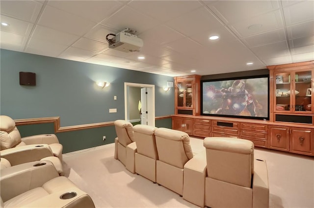 107 Mirage Dr, Cranberry Twp, PA 16066 - cinema with recessed lighting and light colored carpet