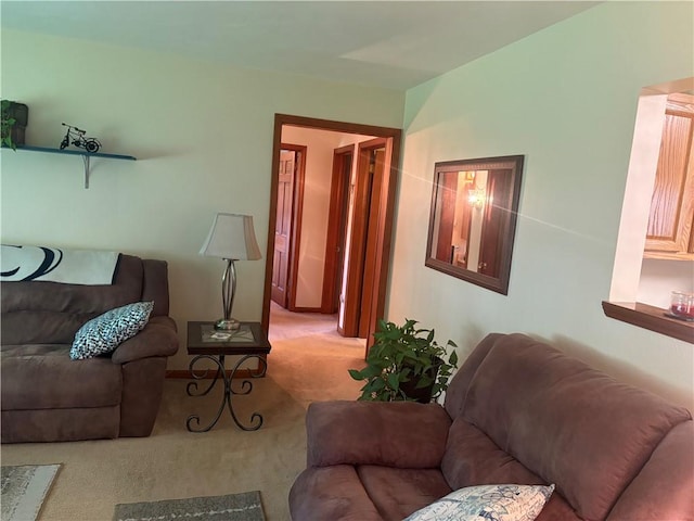 205 S Keel Ridge Rd, Hermitage, PA 16148 - view of carpeted living room