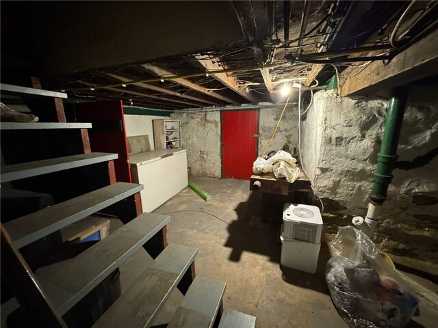 816 Main St, Brockway, PA 15824 - view of unfinished basement