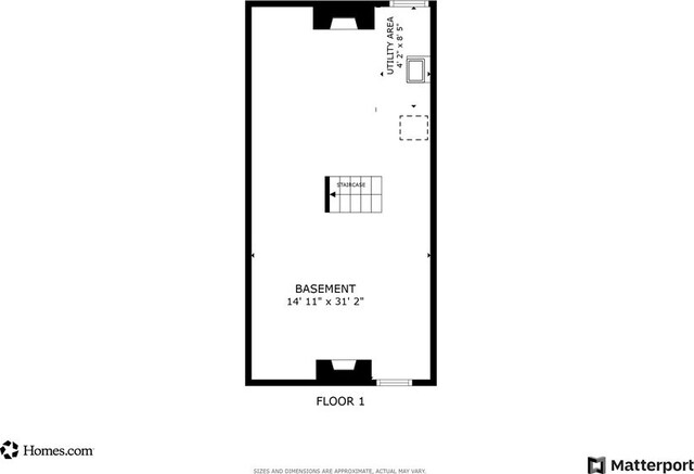 206 Constitution St, Perryopolis, PA 15473 - room layout